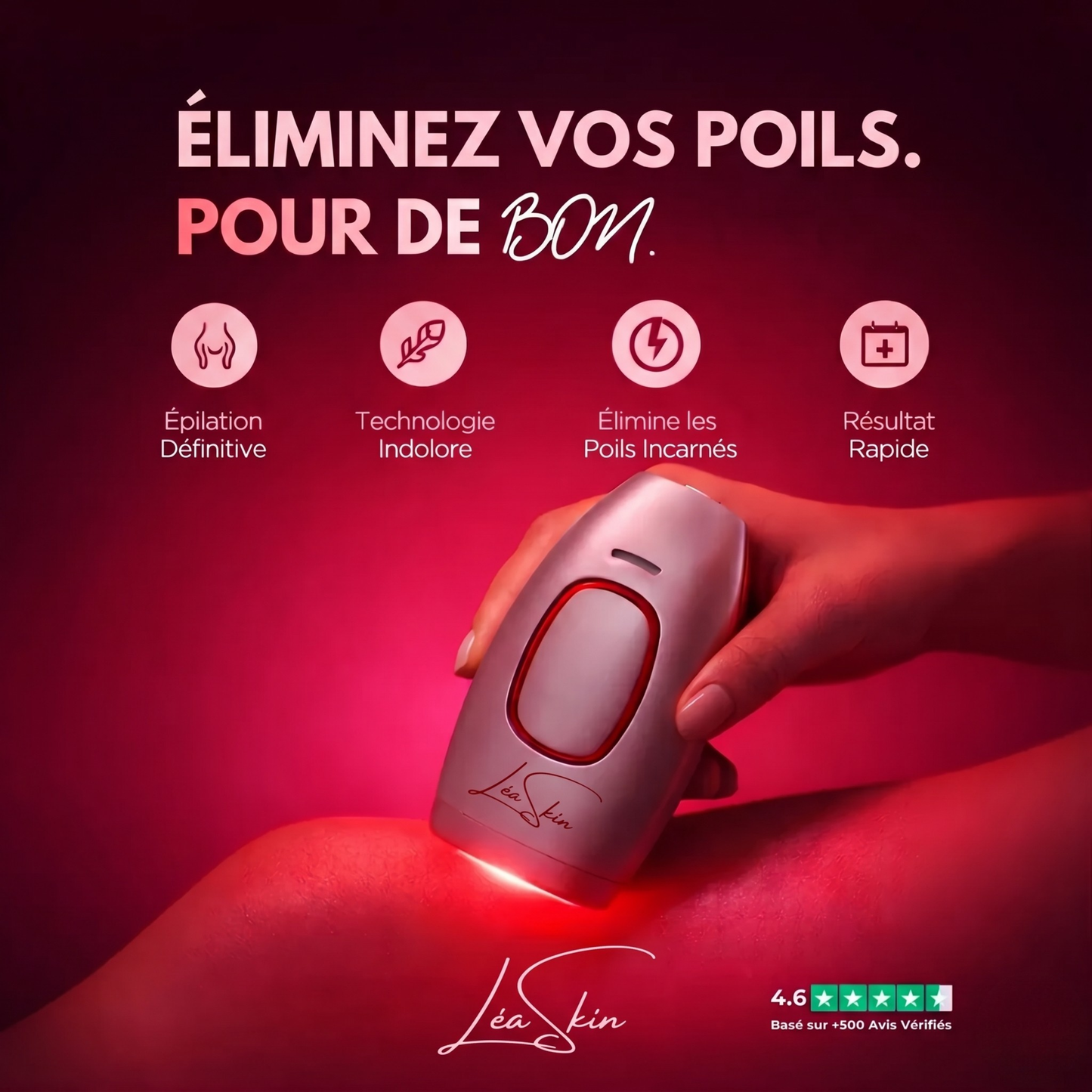 Léa Skin IPL Pulse + Kit offert lea-skin.com