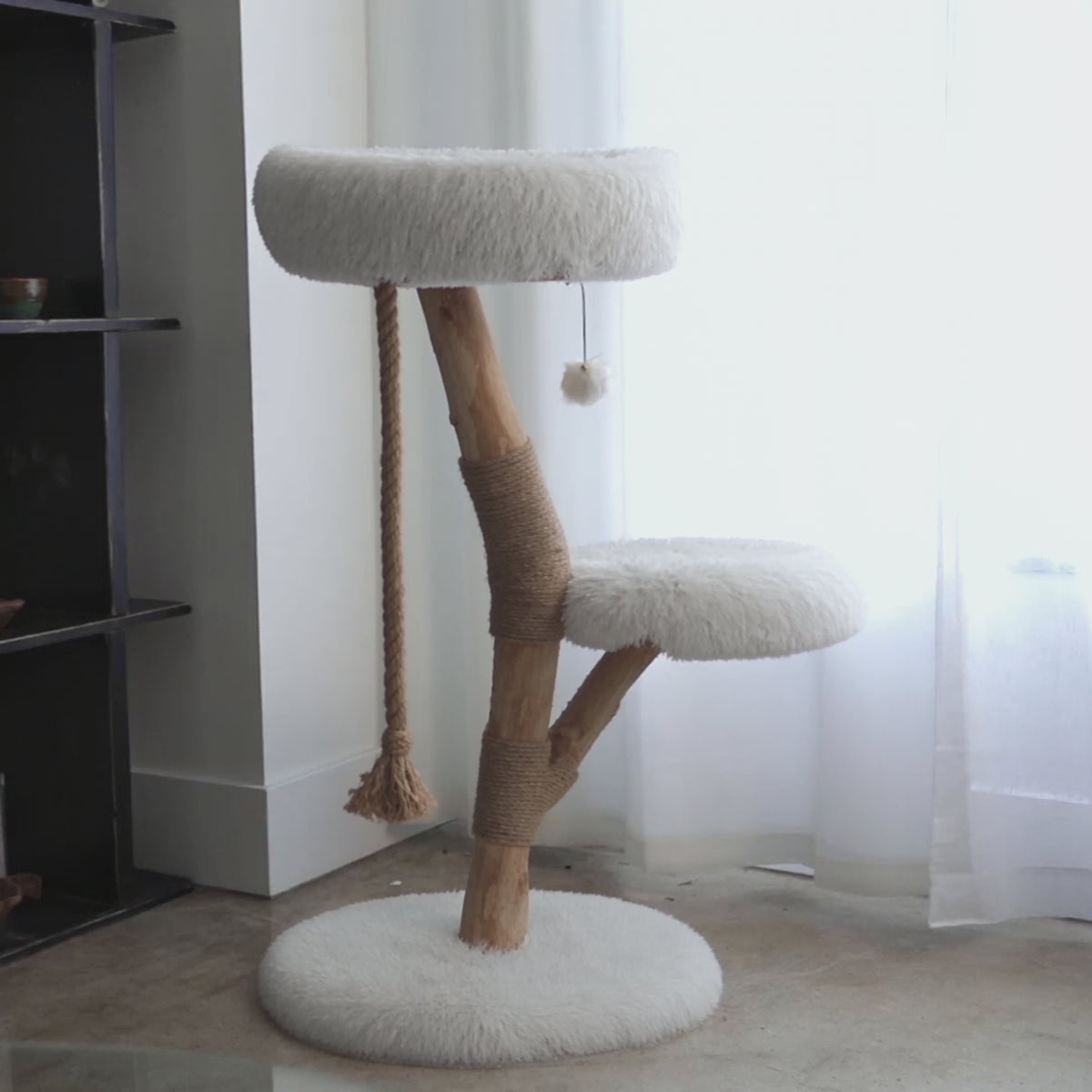 Arbre à chat en bois - Noma